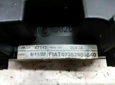 Автозапчасти б/у многофункциональное управление за fiat stilo (192) 1.9 jtd cat ссылки oem iam 07352969540  