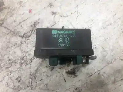 Peça sobressalente para automóvel em segunda mão Caixa De Pré-aquecimento por CITROEN XSARA BERLINA 2.0 HDi SX (80kW) Referências OEM IAM 598138  5 PINS
