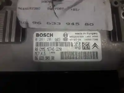 Second-hand car spare part ecu engine control for citroen c4 berlina collection oem iam references 0261201609 9652552380 9663394580