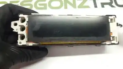 Second-hand car spare part multifunction display for peugeot 207 confort oem iam references 9664483980  