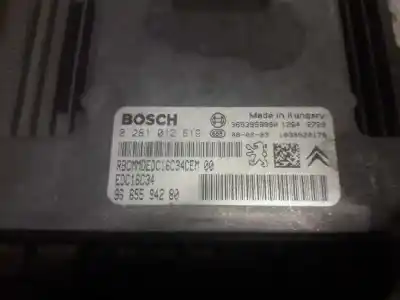 Second-hand car spare part ecu engine control for peugeot partner (s2) combi plus oem iam references 0281012619 9653958980 9665594280