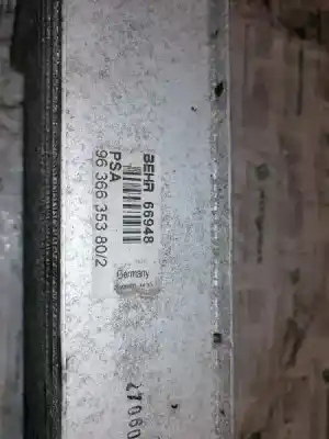 Автозапчастина б/у інтеркулер для peugeot 307 (s1) xr clim посилання на oem iam 9636635380  66948