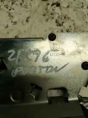 Автозапчастина б/у замок багажника / ворот для jaguar x-type i (x400) 2.0 d посилання на oem iam 2x43f43102ac  4 cables