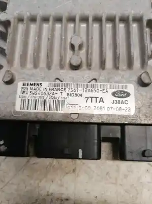 Second-hand car spare part ecu engine control for ford fiesta (cbk) ambiente oem iam references 7s6112a650ea  5ws40632a