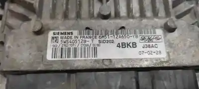 Pezzo di ricambio per auto di seconda mano centralina motore per ford focus c-max (cap) ambiente (d) riferimenti oem iam 6m5112a650yb  5ws40512bt