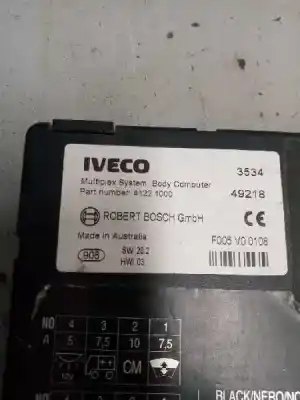 Second-hand car spare part electronic module for iveco stralis (ad/at) 7.8 diesel oem iam references 41221000  sw20.2