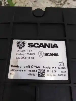 Second-hand car spare part electronic module for scania serie p/g/r (c-clase) * oem iam references 1754728  1758158