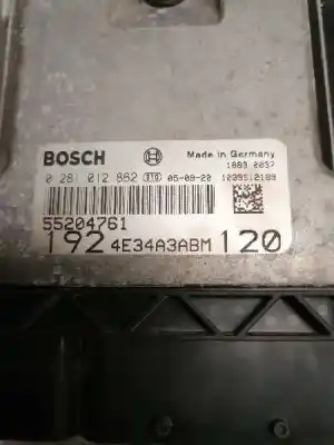 Second-hand car spare part ecu engine control for fiat stilo (192) 1.9 jtd cat oem iam references 0281012862 1039s12189 55204761