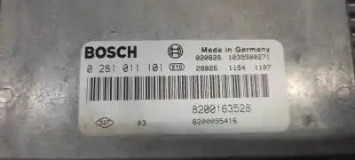 Автозапчастина б/у ебу контролер двигуна для renault laguna ii (bg0) authentique посилання на oem iam 0281011101 8200095416 8200163528