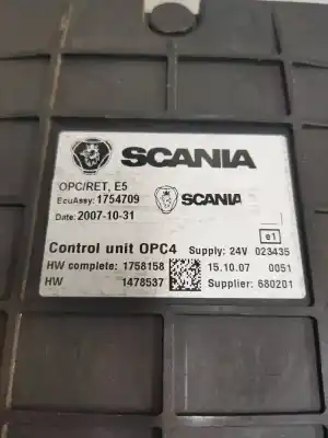 Автозапчасти б/у электронный модуль за scania serie p/g/r (l-clase) 11.7 diesel ссылки oem iam 1754709 centralita opc4 1758158