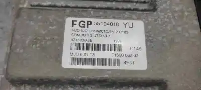 Автозапчасти б/у блок управления двигателем за opel combo familiar ссылки oem iam 55194018yu  7160006203