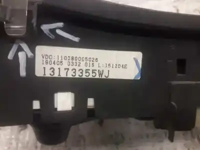 Pezzo di ricambio per auto di seconda mano pannello degli strumenti per opel corsa c blue line riferimenti oem iam 13173355wj 13 pins 110080005026