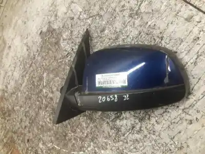 Peça sobressalente para automóvel em segunda mão espelho retrovisor esquerdo por opel meriva blue line referências oem iam   