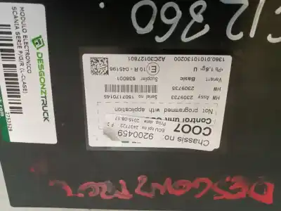 Автозапчастина б/у електронний модуль для scania serie p/g/r (l-clase) 12.7 diesel посилання на oem iam 2753529 2309733 2309735