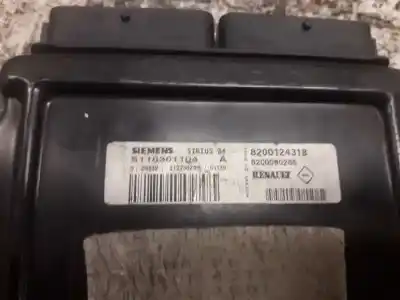 Автозапчастина б/у ебу контролер двигуна для renault scenic (ja..) 1.4 16v rxe посилання на oem iam 8200124318 s118301104 8200080285