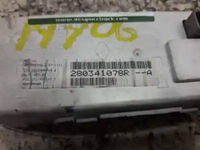 Second-hand car spare part multifunction display for renault trafic combi (ab 4.01) 6 - plazas acristalado parcial combi corto oem iam references 2055857c 280341078r 2811995577