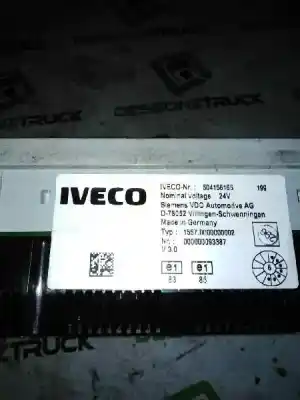Автозапчасти б/у приборная доска за iveco stralis (as) fsa t / fp lt 4x2 gran espacio ссылки oem iam 504156165  