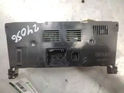 Second-hand car spare part heating / air conditioning control panel for peugeot 3008 i monospace (0u_) 1.6 hdi oem iam references 96738322xt  