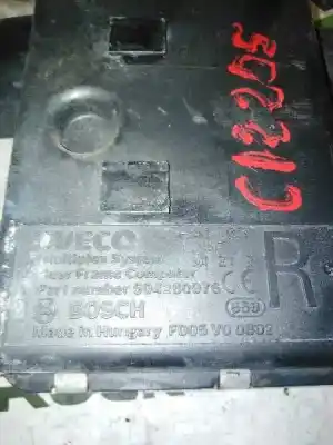 Second-hand car spare part electronic module for iveco stralis (as) fsa t/fp lt 4x2 gran espacio oem iam references 504280976  sw20.2
