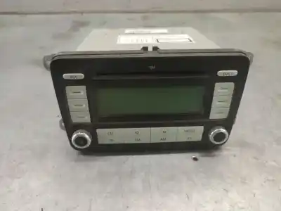 İkinci el araba yedek parçası SES SISTEMI / RADYO CD için VOLKSWAGEN JETTA III (1K2)  OEM IAM referansları 1K0035186AD  