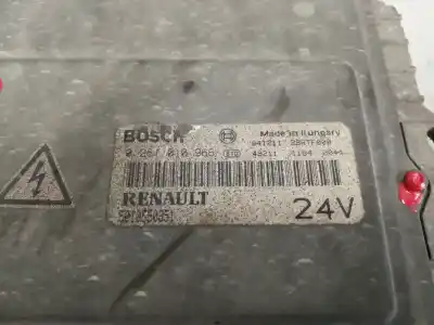 Автозапчастина б/у ебу контролер двигуна для renault midlum fg xxx.10    e5 corto посилання на oem iam 5010550351 0281010966 