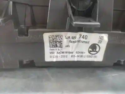 Peça sobressalente para automóvel em segunda mão quadrante por skoda rapid ambition referências oem iam 5ja920740  