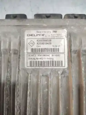 Second-hand car spare part ecu engine control for renault clio iii dynamique oem iam references 8200399038 8200619409 