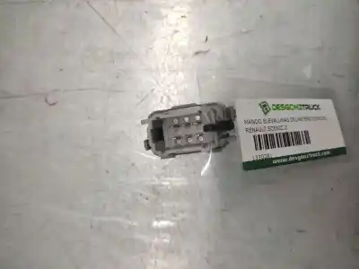 Second-hand car spare part right front power window switch for renault scenic ii 1.5 dci diesel oem iam references   6 pins