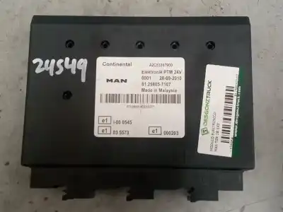 Tweedehands auto-onderdeel elektronische module voor man tgx 18.x_x 12.4 diesel oem iam-referenties 81258057107
