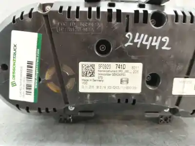 Second-hand car spare part dashboard for seat leon (5f1) 1.6 tdi oem iam references 5f0920741d  