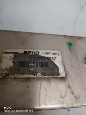 Pezzo di ricambio per auto di seconda mano raffreddatore egr per scania serie p/g/r (c-clase) 12.7 diesel riferimenti oem iam 1752543  