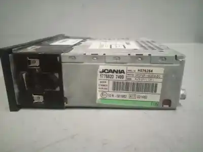 Pezzo di ricambio per auto di seconda mano impianto audio / radio cd per scania p,g,r,t - series r 580 riferimenti oem iam 1776820  