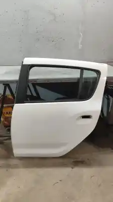 Peça sobressalente para automóvel em segunda mão porta do automóvel traseira esquerda por dacia sandero ii 1.2 referências oem iam 