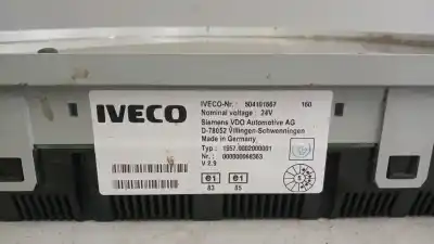 Автозапчастина б/у панель інструментів для iveco stralis (ad/at) fg at y / p 6x2 larga distancia посилання на oem iam 504101667  