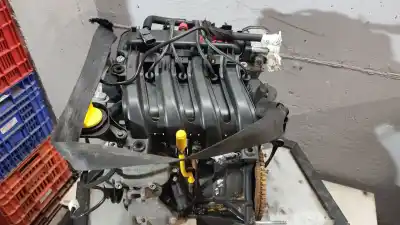 Second-hand car spare part complete engine for dacia sandero ii 1.2 oem iam references d4ff732  