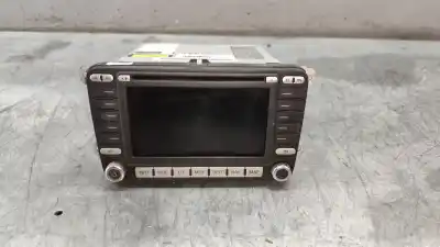 Peça sobressalente para automóvel em segunda mão sistema de áudio / rádio cd por volkswagen eos (1f7) 2.0 tdi referências oem iam 1k0035198c