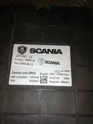 Second-hand car spare part electronic module for scania serie p/g/r (l-clase) fsa g440 (4x2) corto cg 14 oem iam references 1899563 1478537 1758158