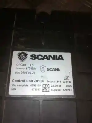 Second-hand car spare part electronic module for scania serie p/g/r (l-clase) fg 580 (4x2) largo cr 19 a oem iam references 1754684 1478537 1758158
