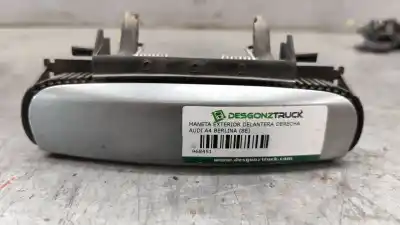 Peça sobressalente para automóvel em segunda mão puxador exterior frente direito por audi a4 berlina (8e) 1.9 tdi referências oem iam 