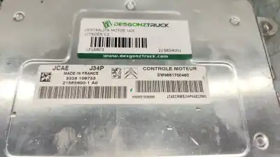 Peça sobressalente para automóvel em segunda mão centralina de motor uce por citroen c2 furio referências oem iam 215859001  