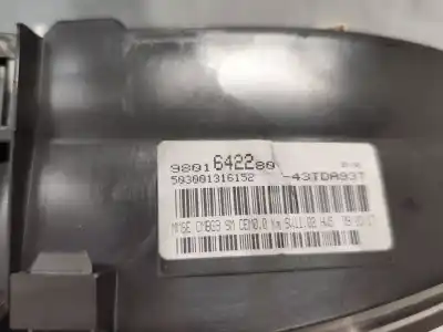 Peça sobressalente para automóvel em segunda mão quadrante por peugeot partner tepee 1.6 bluehdi 100 referências oem iam 9801642280  