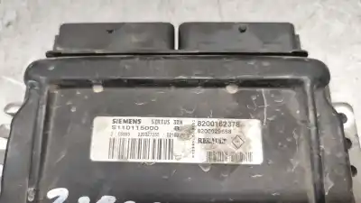 Second-hand car spare part ecu engine control for renault clio ii fase ii (b/cb0) authentique oem iam references 8200162378 8200029658 