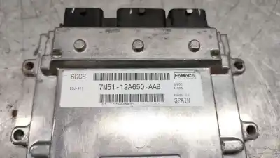 Peça sobressalente para automóvel em segunda mão centralina de motor uce por ford c-max (cb3) ghia referências oem iam 7m5112a650aab  