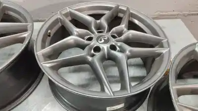 Pezzo di ricambio per auto di seconda mano set di cerchione in lega per infiniti q30 1.5 d riferimenti oem iam ac4ch16 19x8j et43.5 