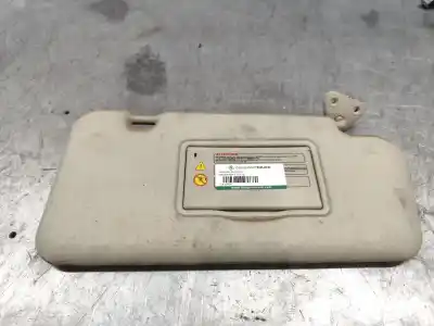 Peça sobressalente para automóvel em segunda mão para-sol direito por nissan note (e11e) acenta referências oem iam 