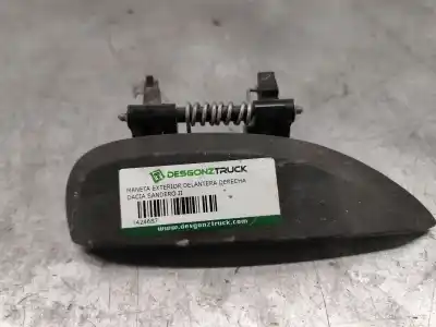 Second-hand car spare part exterior right front door handle for dacia sandero ii 1.2 oem iam references 
