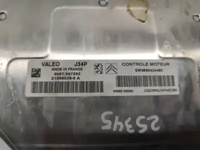 Second-hand car spare part ecu engine control for citroen c3 1.4 oem iam references 215867160a j34paae 