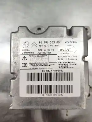 Second-hand car spare part airbag control unit for peugeot 508 allure hybrid4 oem iam references 9678656380