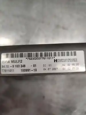 Second-hand car spare part electronic module for bmw 1 (e81) 118 d oem iam references 84109163348  