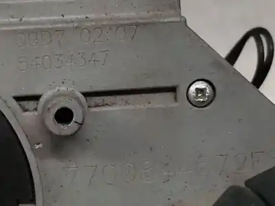 Peça sobressalente para automóvel em segunda mão comandos de alavanca por renault scenic (ja..) 1.9 dti diesel 80 cv / 59 kw referências oem iam 7700844672f  